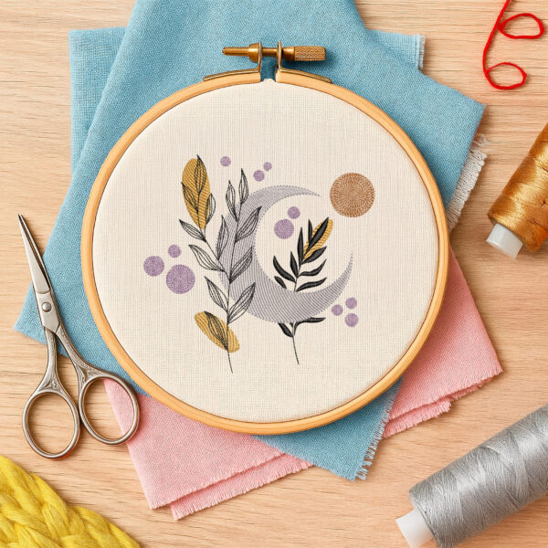 Luna arte minimalista - Imagen 4