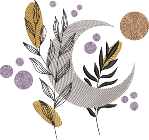 Luna arte minimalista