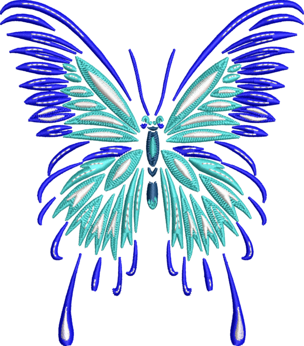 Mariposa azul