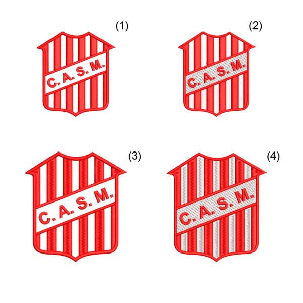 Logos del Club Atl. San Martín de Tucumán x 4