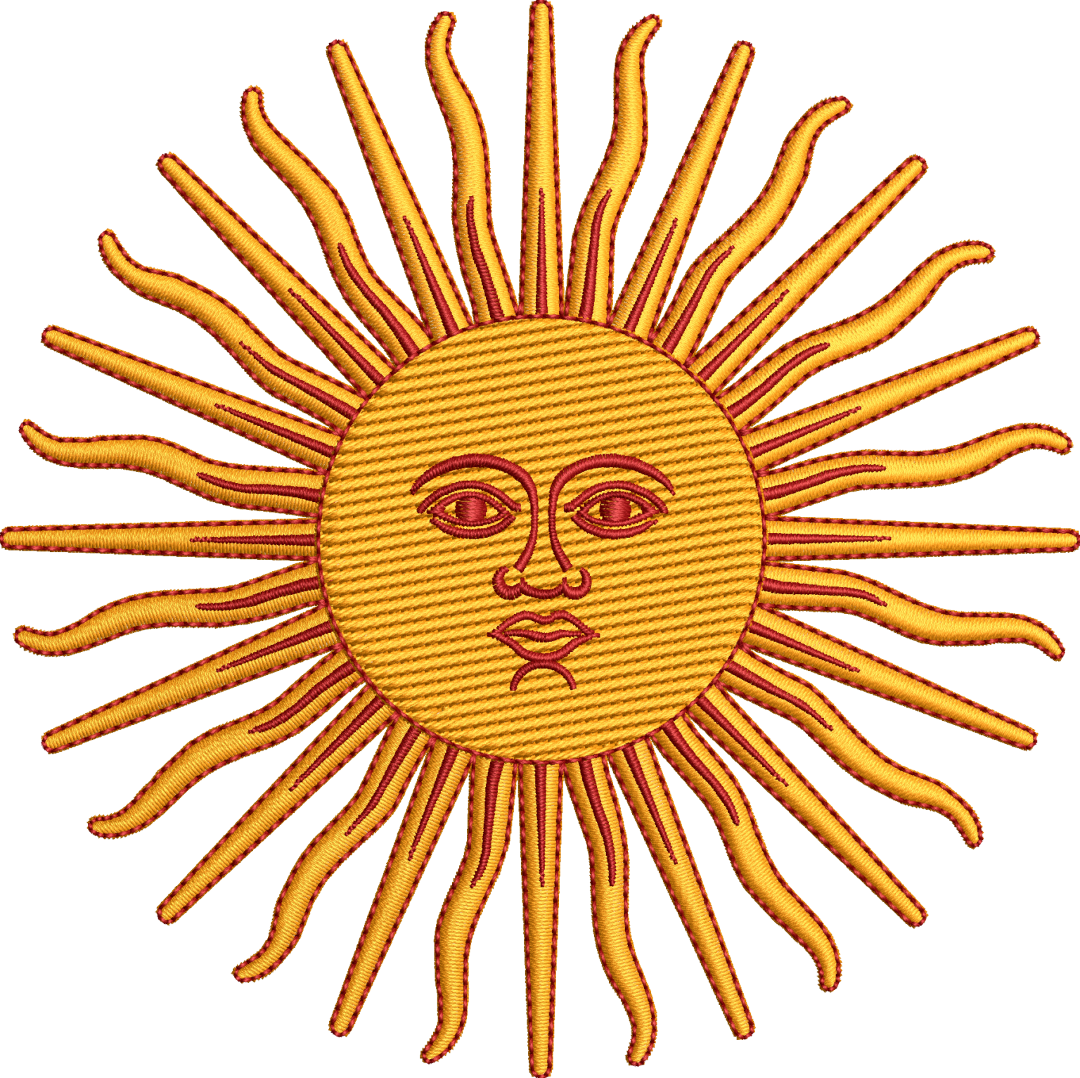 Sol Bandera Argentina - Alonsa