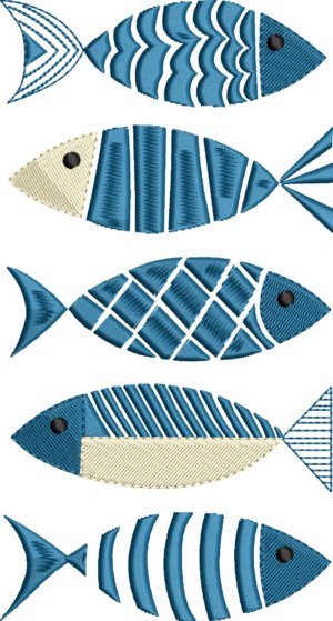 Peces azules
