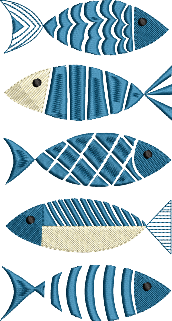 Peces azules