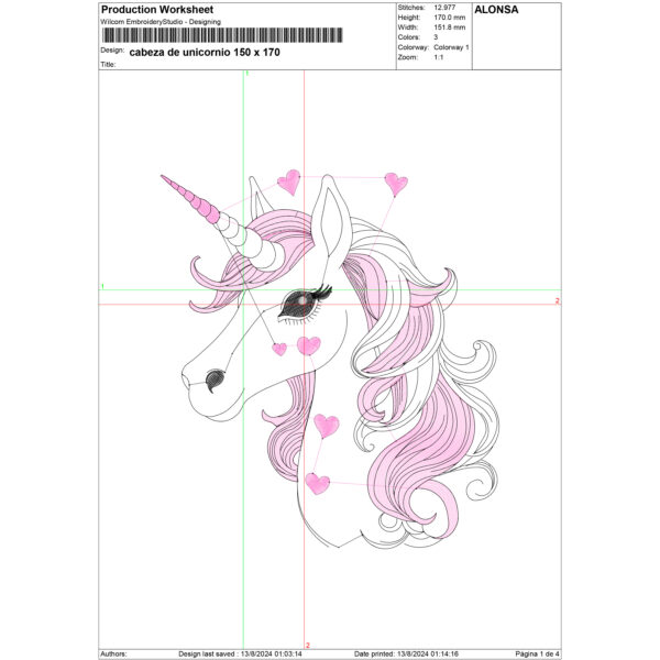 Cabeza de unicornio - Imagen 3
