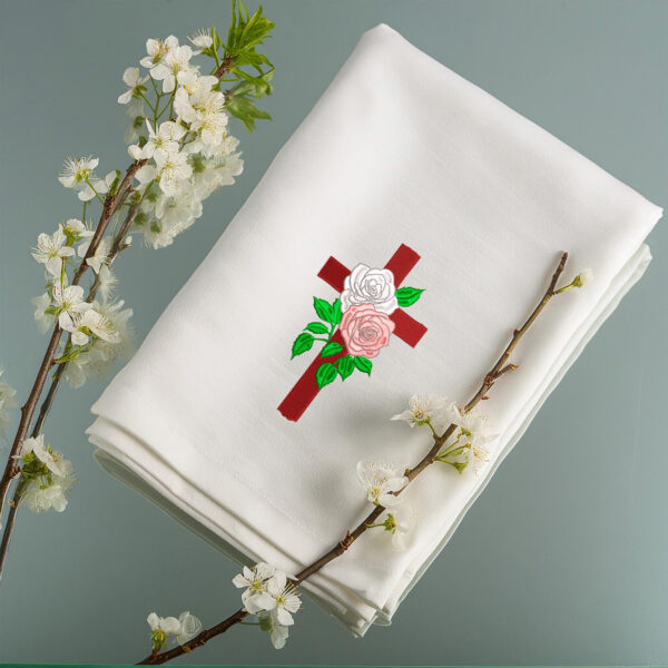 Cruz con rosas - Imagen 7