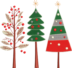 3 Pinos de Navidad
