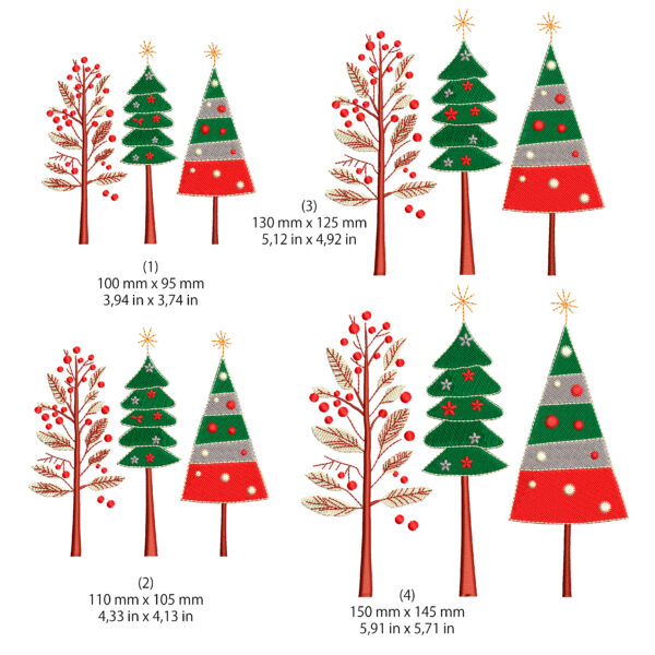 3 Pinos de Navidad - Imagen 2
