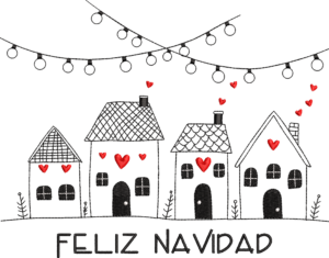 Casitas Feliz Navidad