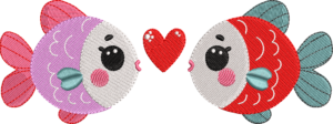 Peces enamorados