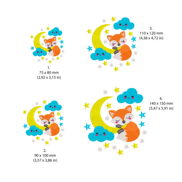 Zorro durmiendo en la luna - Imagen 2