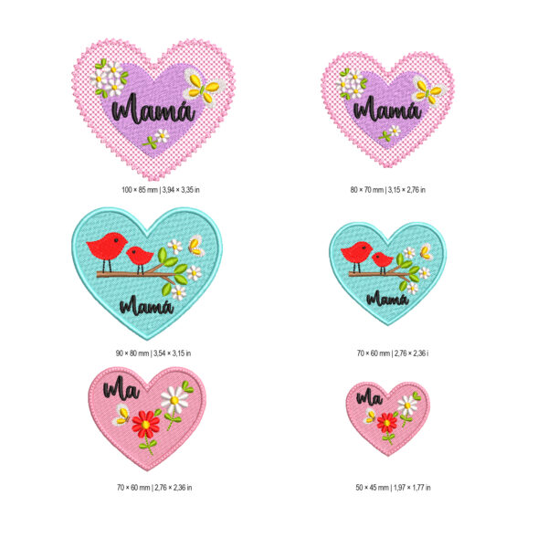 Corazones Día de la Madre - Imagen 2