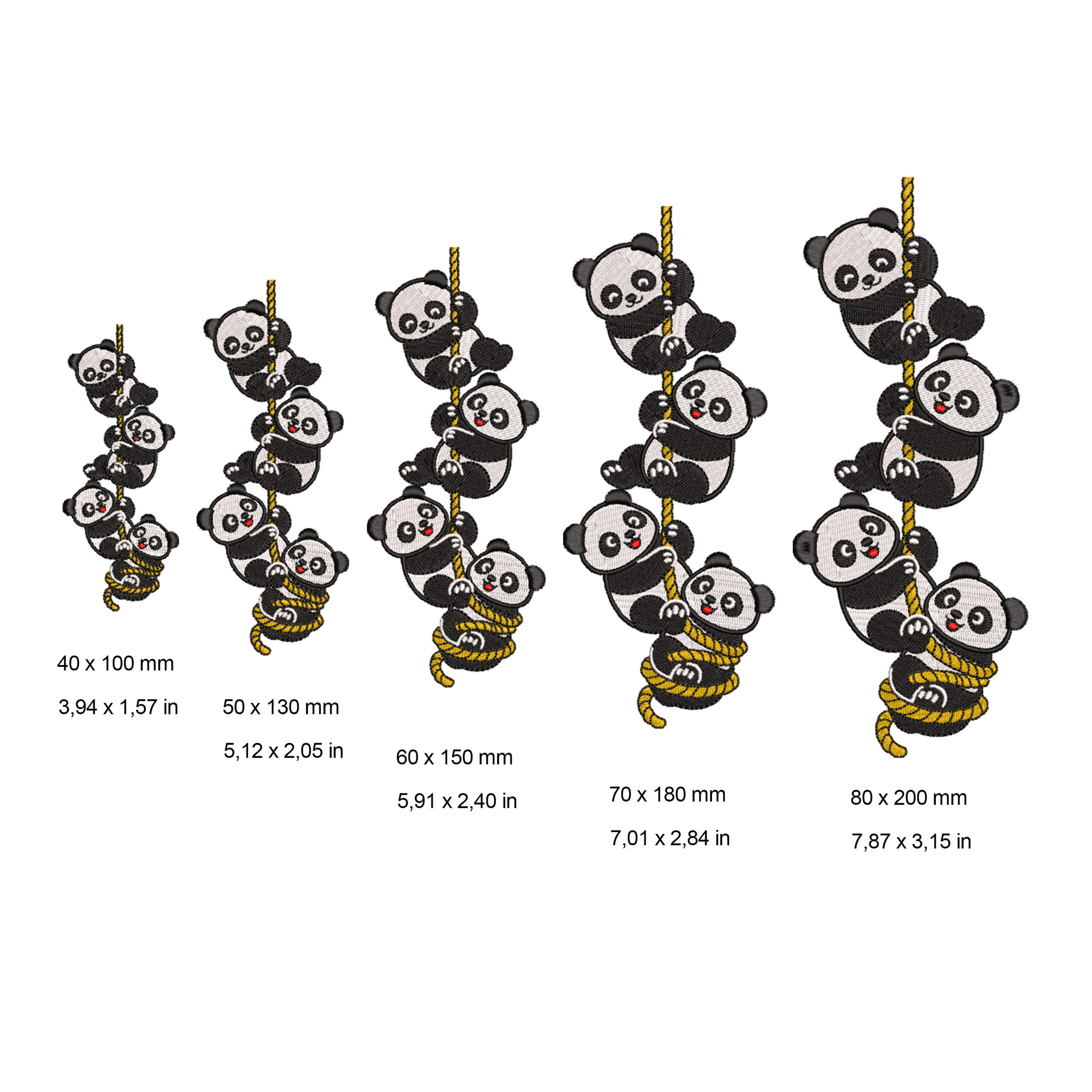 Pandas Verticales - Imagen 9