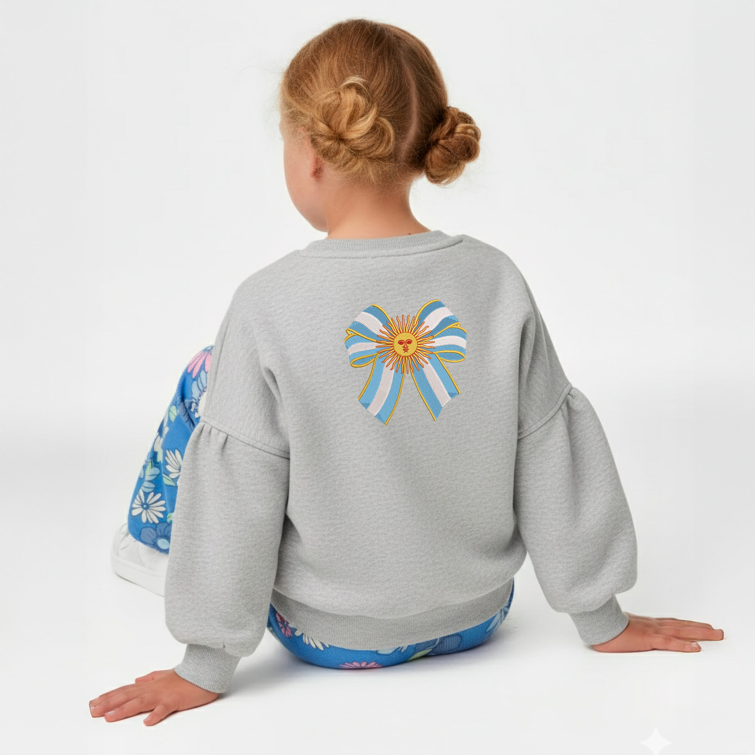 Moño Argentino con Sol de Mayo - Imagen 6