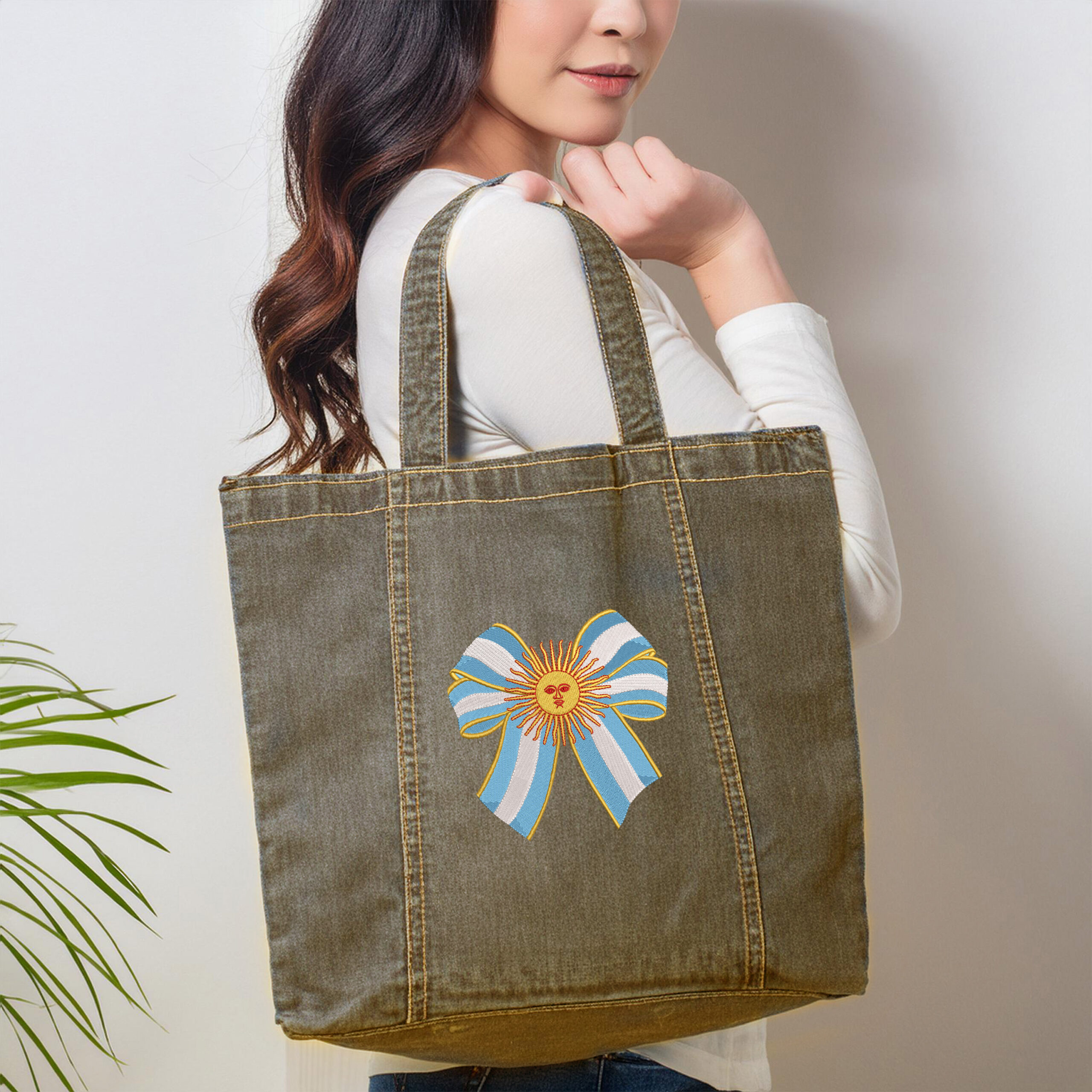 Moño Argentino con Sol de Mayo - Imagen 9