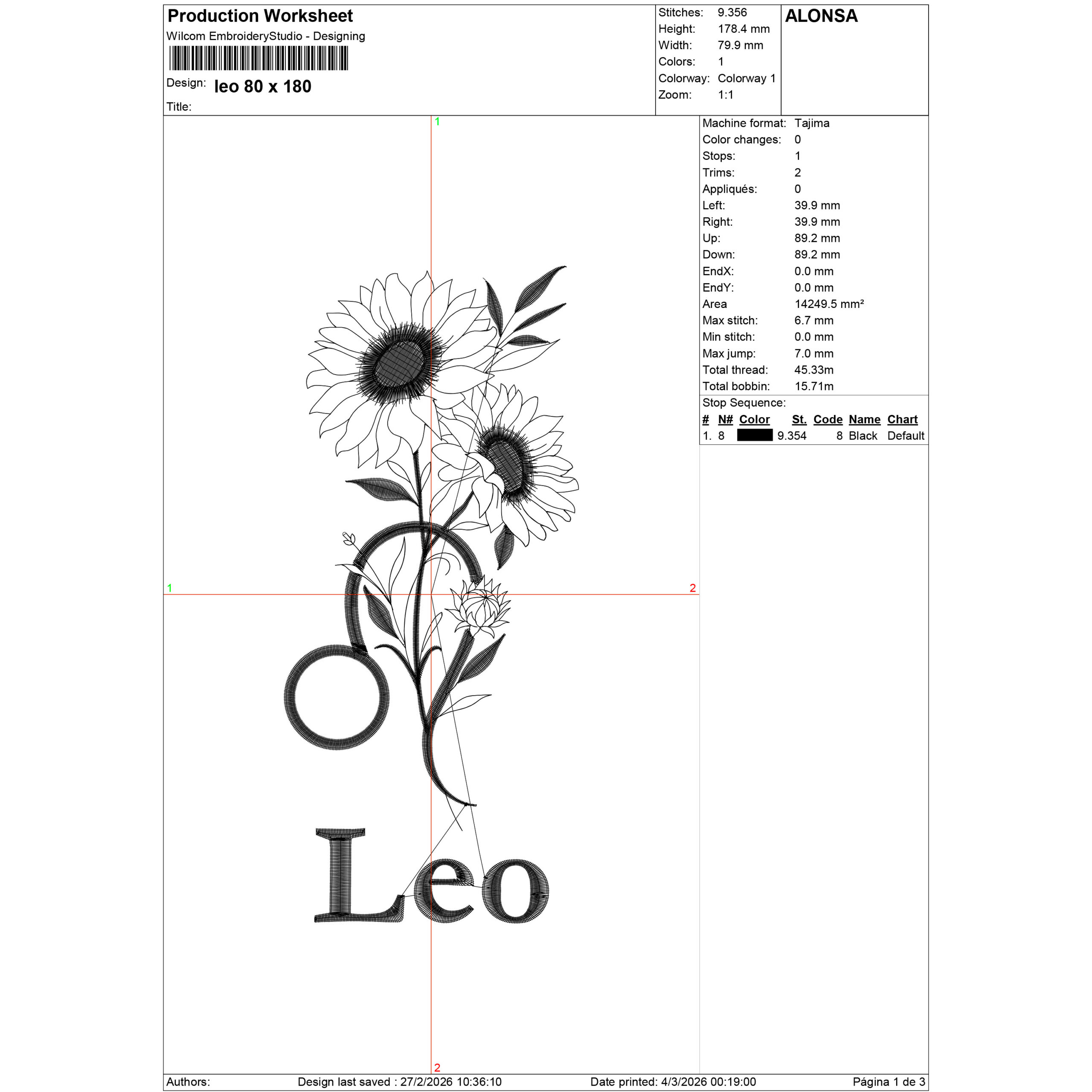 Signo Leo Floral - Imagen 9