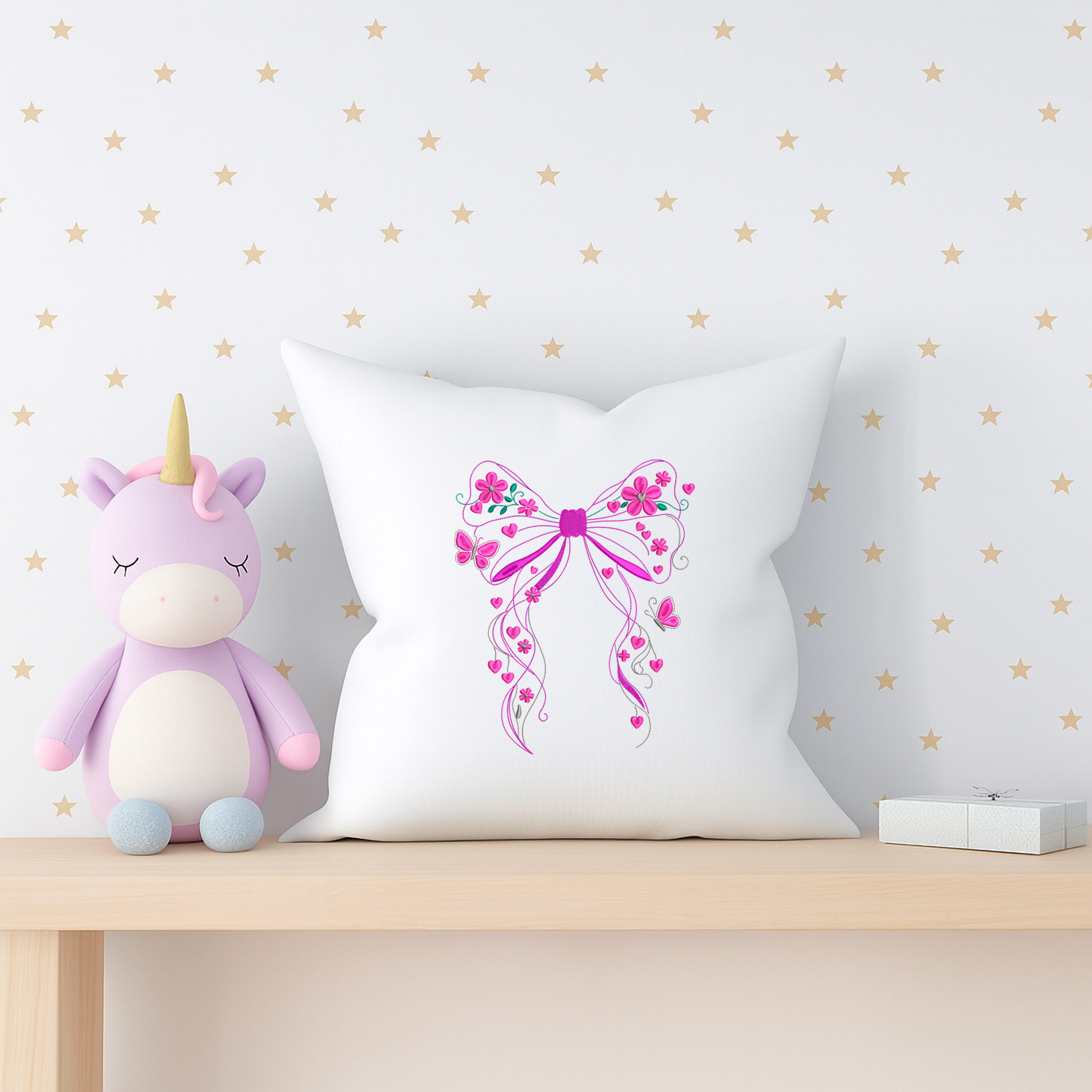 Moño Coquette estilo doodle art - Imagen 8