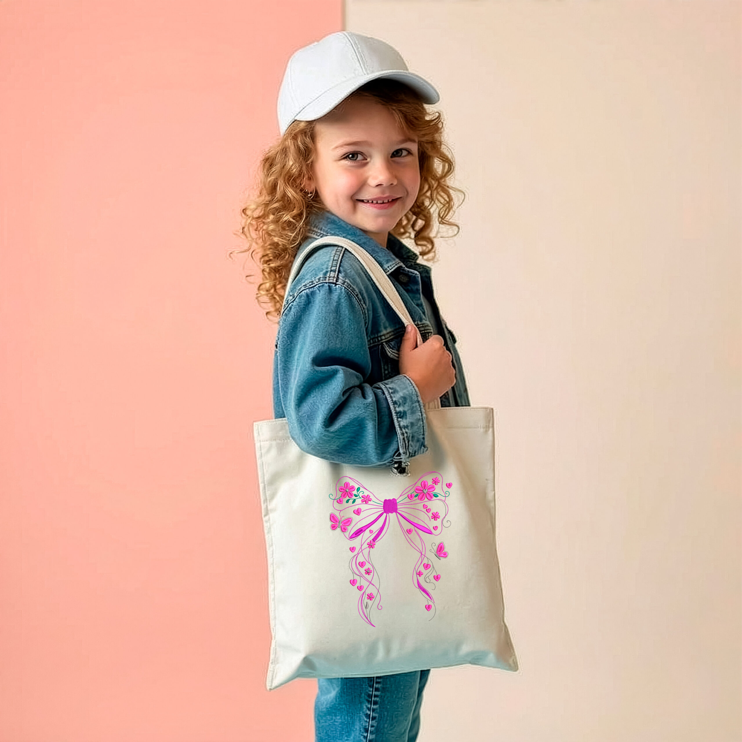 Moño Coquette estilo doodle art - Imagen 5