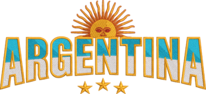 Argentina con Sol de Mayo