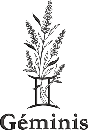 Signo Géminis Floral