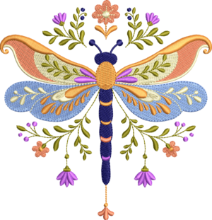Libélula boho
