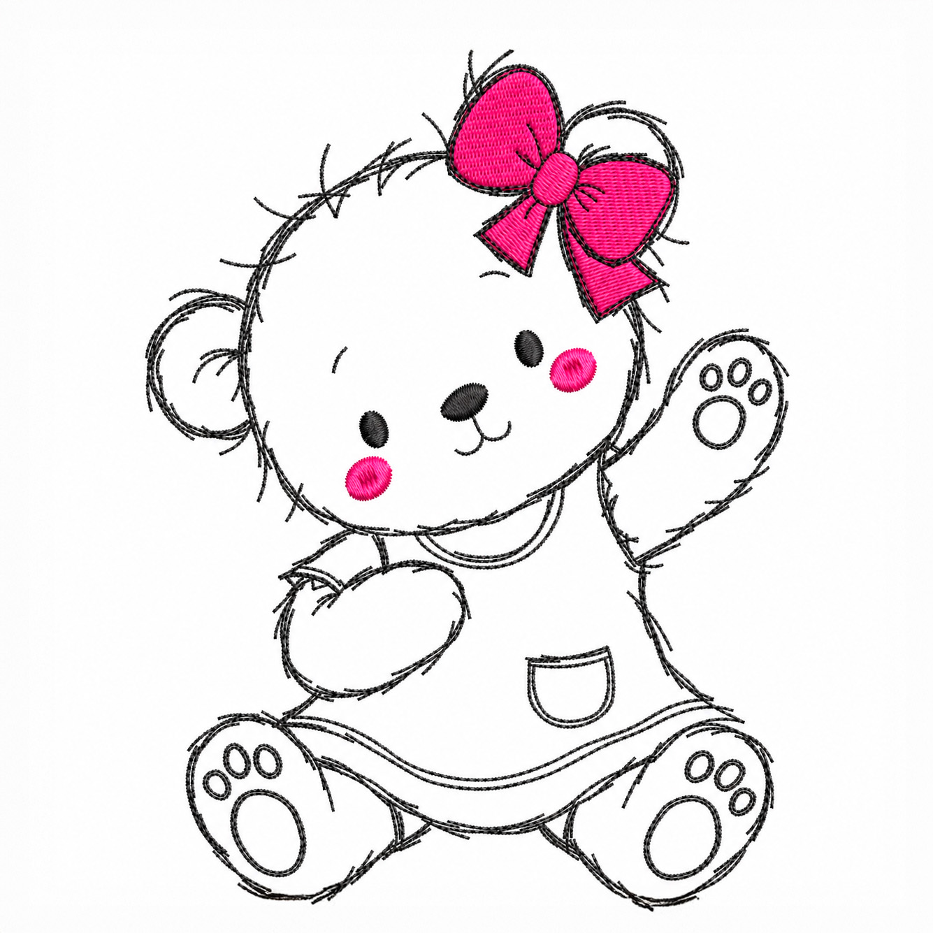 Ositos Line Art - Imagen 2