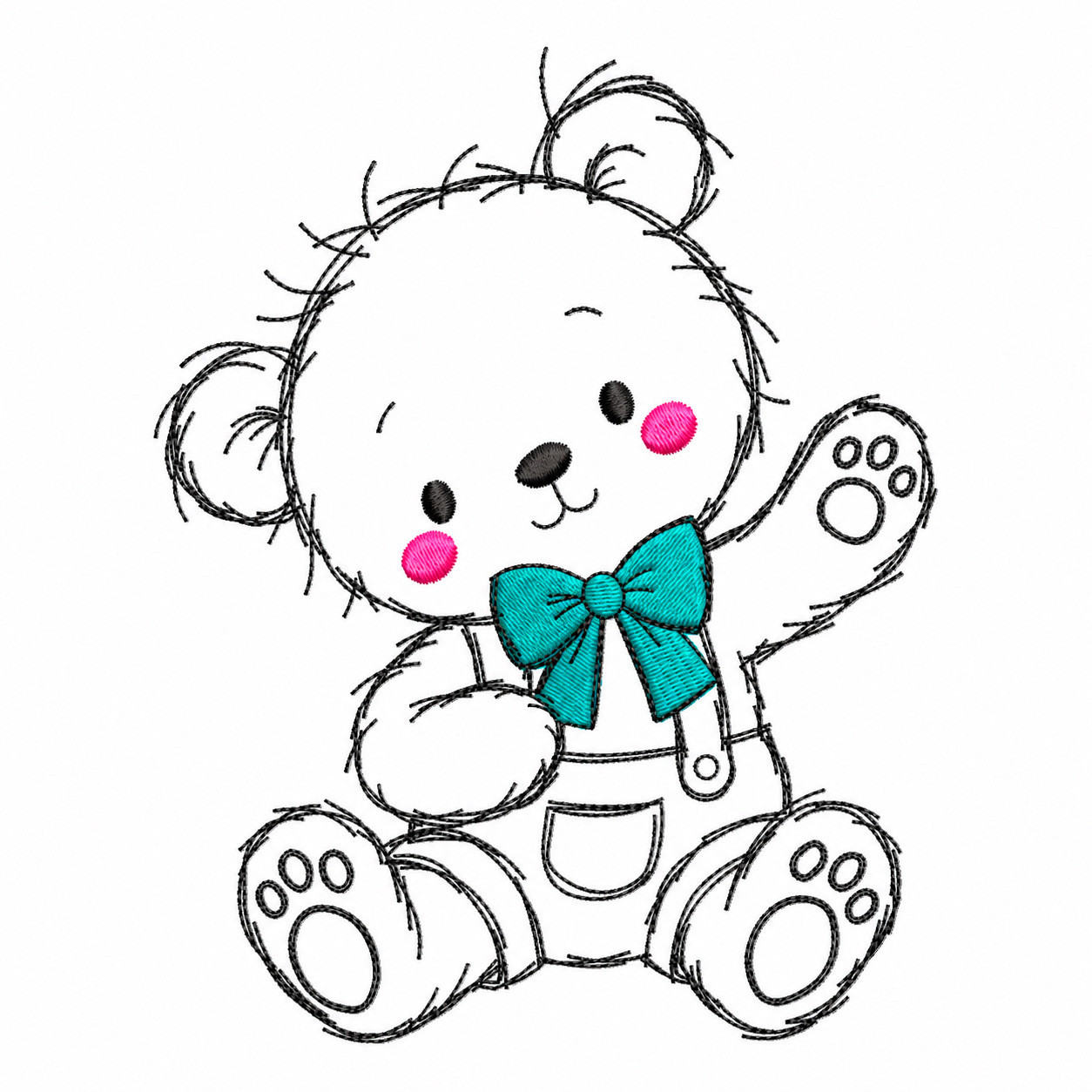 Ositos Line Art - Imagen 3