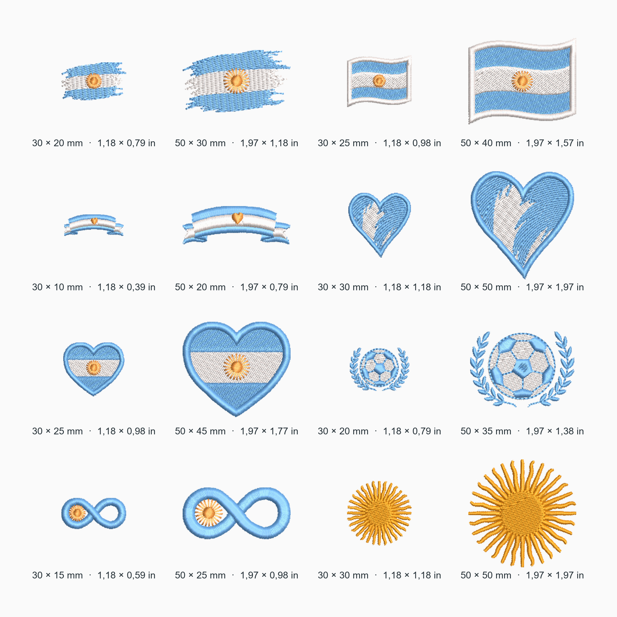 Mini diseños Argentina - Imagen 2