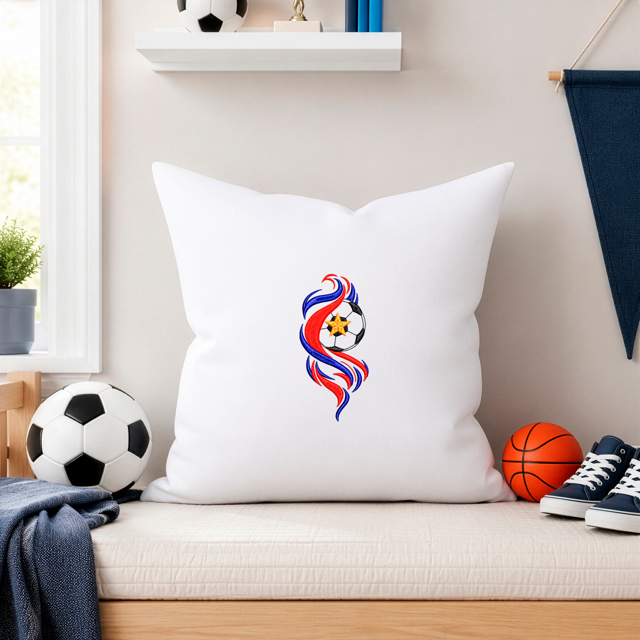 Pelota de fútbol con estrella - Imagen 6