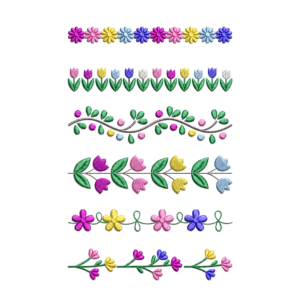 6 guardas florales