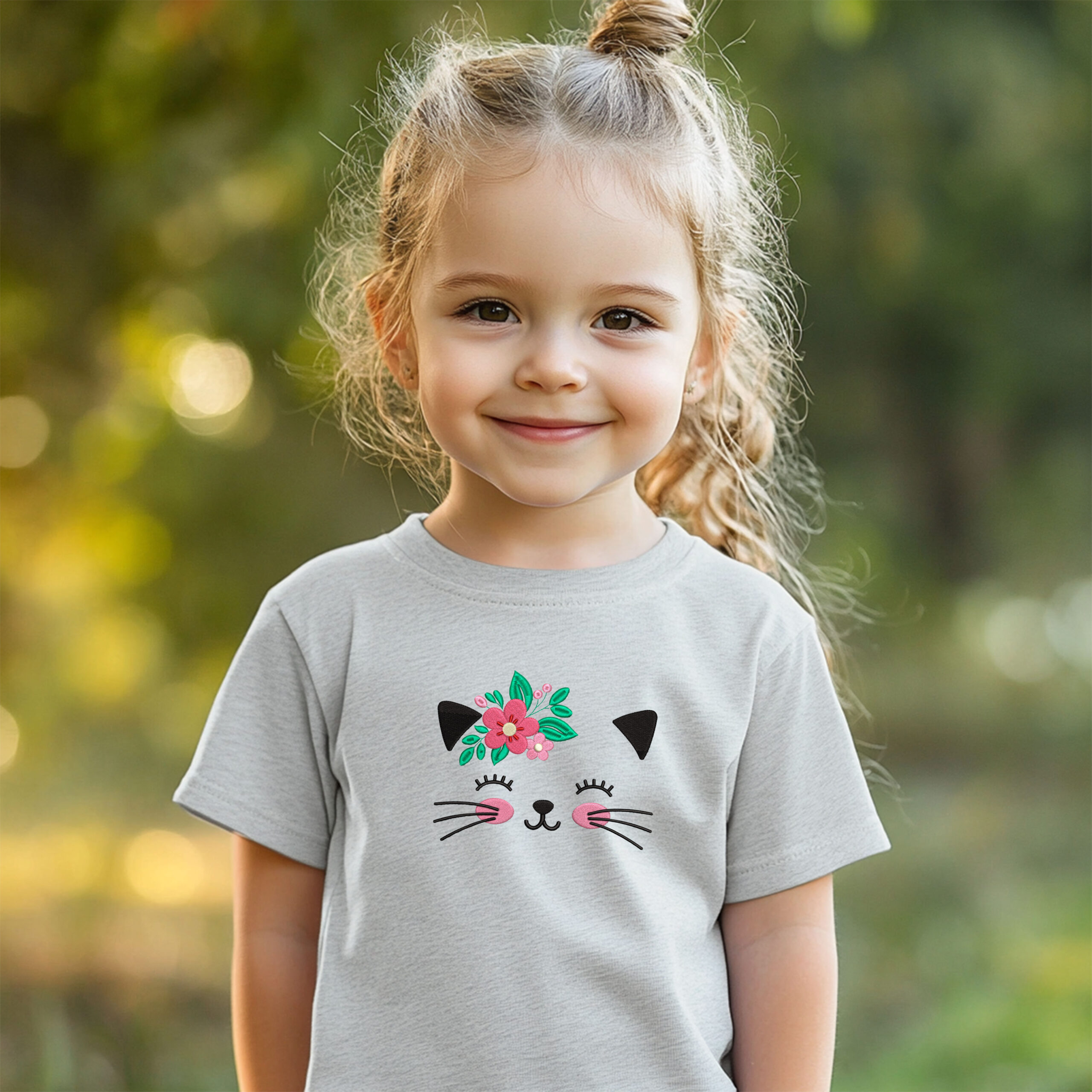Gatita con Flores - Imagen 5